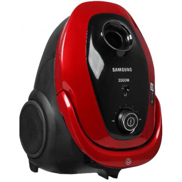 Пылесос Samsung VC20M253AWR/EV красный